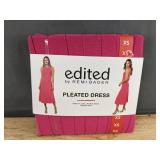 Edited by Remi Bader Pleated Dress XS Pink - Brand New
