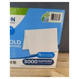 3,000 Marathon Interfold Dispenser Napkins 6.5" x 9.9" - Brand New