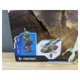 Star Wars Mission Fleet Firespray-31 Starfighter with Boba Fett Figure - Brand New *A