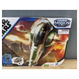Star Wars Mission Fleet Firespray-31 Starfighter with Boba Fett Figure - Brand New *A