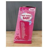 Bayer First Words Baby Doll - Brand New *T