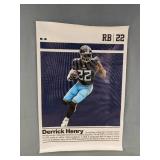 NFL Derrick Henry Canvas Poster 12 x 18 - Brand New