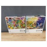 Lars Stewart The Perfect Snap 1000-Piece Puzzle & 300 Large Pieces Puzzle - Brand New *T
