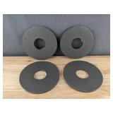 4 Standard 2.5 LBS Weight Plates - Brand New *T