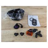 Stanley 40oz Tumbler Halloween Accessories - Silicone Boot Charms & Straw Topper - Brand New