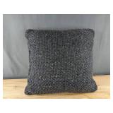 Threshold Throw 50 x 60 Blue & Pillow 18 x 18 Blue - Brand New