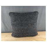 Threshold Throw 50 x 60 Blue & Pillow 18 x 18 Blue - Brand New