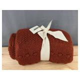 Threshold Throw Blanket 50 x 60 Rust - Brand New