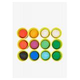 12 Play-Doh Pastel Colors 4-Oz Cans - Brand New *T