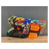 ZURU X-SHOT SKINS Sonic DREAD Hyper Spike Blaster - Brand New *T