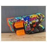 ZURU X-SHOT SKINS Sonic DREAD Hyper Spike Blaster - Brand New *T
