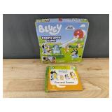 LeapFrog Bluey Keepy Uppy Game & Books - Brand New *T