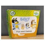 LeapFrog Bluey Keepy Uppy Game & Books - Brand New *T