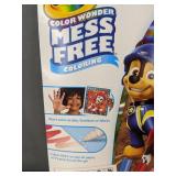 2 Crayola Color Wonder Paw Patrol Mess Free Coloring & Plush - Brand New *T