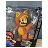 Nintendo Tanooki Mario Figure from The Super Mario Bros Movie - Brand New *T
