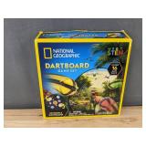 National Geographic Dartboard Game Set - Brand New *T