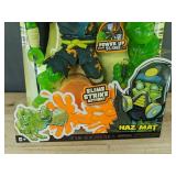 Ninja Zombie Haz Mat Slime Strike Action Figure with Slime - Brand New *T
