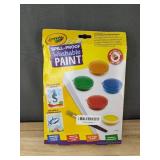 Crayola Washable Paint Spill-Proof 5 Colors & Washable Project Paint Bold 6 Colors - Brand New *T
