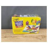 Crayola Washable Paint Spill-Proof 5 Colors & Washable Project Paint Bold 6 Colors - Brand New *T