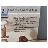 Sight Bulb Pro Smart Camera & Light - 75W LED Equiv, 9W, 650-700 Lumens - Brand New *A