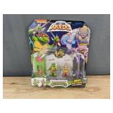 Teenage Mutant Ninja Turtles A.K.E.D.O. Mini Battling Action Warriors Raphael vs Kraang - Brand New *T