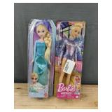 Barbie & Elsa Dolls - Brand New *T