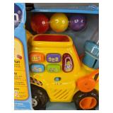 VTech Pop-a-Balls Push & Pop Bulldozer - Brand New *T