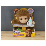 Little Live Pets My Baby Monkey Mango - Brand New *T