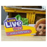 Little Live Pets My Baby Monkey Mango - Brand New *T