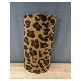 Leopard Outdoor Rug, 29" x 17" - Brand New