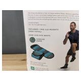 Gaiam 10 lb Wrist/Ankle Weights & Everlast Elite Hand Wraps - Brand New *T
