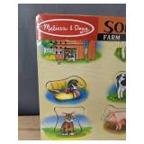 Melissa & Doug Sound Puzzle Farm - Brand New *T