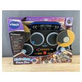 VTech Kidi Star Drum Pad - 20 & Drum Styles, 35 Tracks, Bluetooth *T