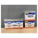 Gillette Double Edge Razor Blades, 50 Blades per Pack, 4 Packs Total - Brand New