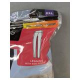 Cuddl Duds ClimateCore Black Leggings, Women