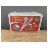 Cleings Toothbrushes - Two 24-Count Packs & PdOo Teeth Whitening Strips, 28 Total Pack - Brand New
