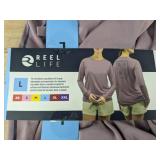 Reel Life Jax Beach Long Sleeve Shirt UV Tee, Women