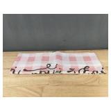 Easter  Accessories with Plastic Eggs & 54" Tablecloth - Brand New