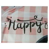 Easter  Accessories with Plastic Eggs & 54" Tablecloth - Brand New