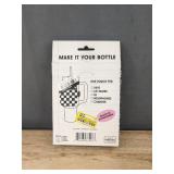 Char Charms Water Bottle Charms & Pouch - Brand New