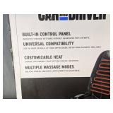 Car and Driver Heat & Massage Seat Pad, Universal Fit - Brand New