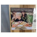 Toscana Serving Tray with Portioned Areas - Brand New