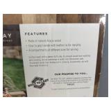 Toscana Serving Tray with Portioned Areas - Brand New