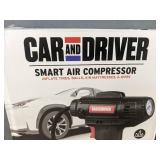 Car and Driver Smart Air Compressor - 12V Portable Inflator - Retail $50.00 - Brand New