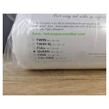 Royal Luxe Queen Microfiber Waterproof Mattress Pad - Brand New