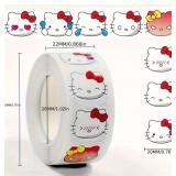 Sanrio Hello Kitty Roll of 500 Stickers - Brand New