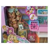 Barbie Pet Grooming 25-Piece Doll & Accessories Playset - Brand New