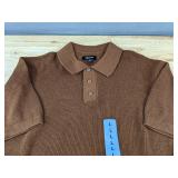 DKNY Sweater Pullover Brown, Large $89.50 Retail - Brand New