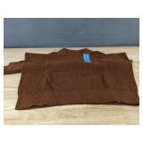 DKNY Sweater Pullover Brown, Large $89.50 Retail - Brand New