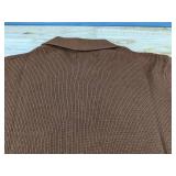 DKNY Sweater Pullover Brown, Large $89.50 Retail - Brand New